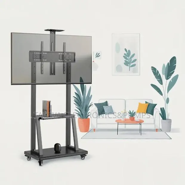 Lovely Mobile TV Stand 60 to 100 Inches · Photo 1