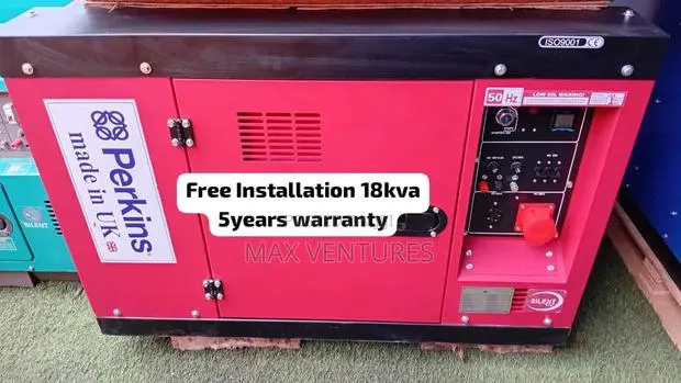 Perkins Diesel 18kVA Generator at a Great Price · Photo 1
