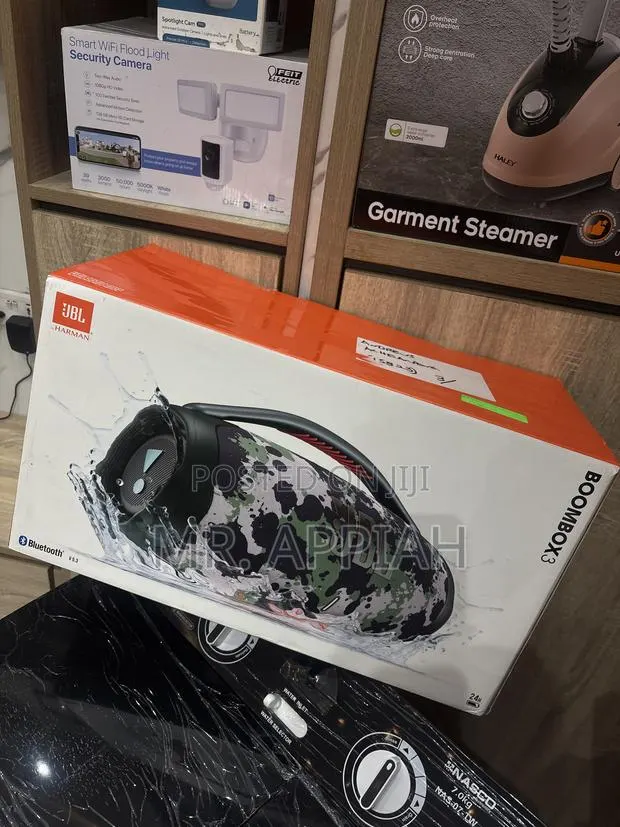 Purchase Sleek JBL Boombox 3 Wireless Speaker(Waterproof).. · Photo 1