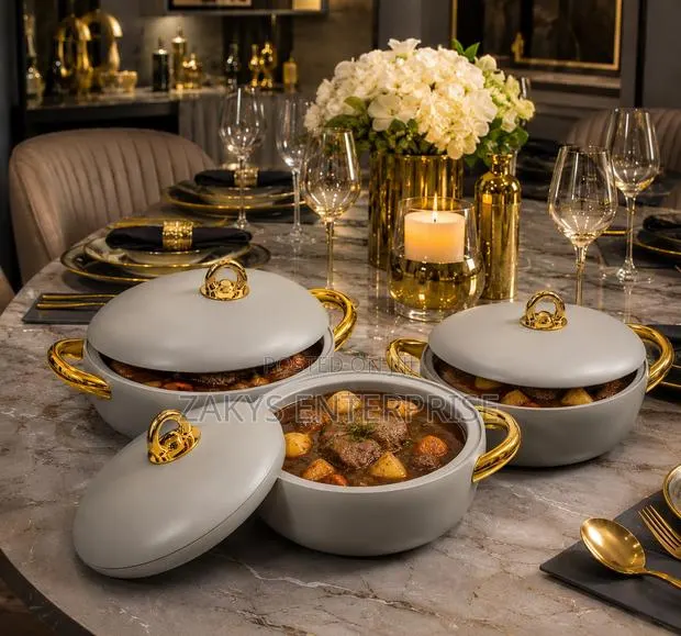 Luxury Food Warmer 3set · Photo 1