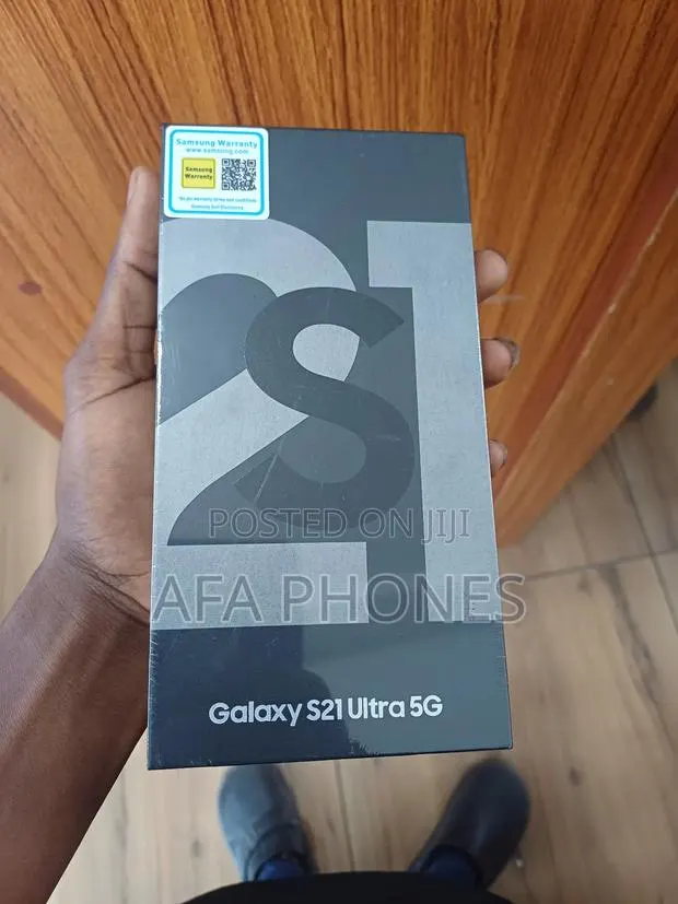 New Samsung Galaxy S21 Ultra 5G 128 GB Black · Photo 1
