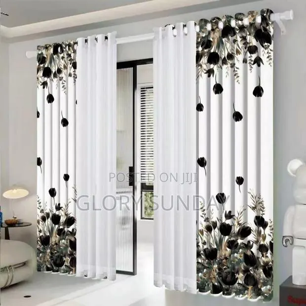 4in1 Cotton Made Curtains · Photo 1