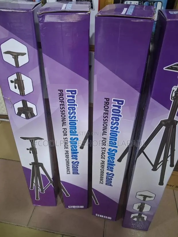 Speaker Stand With Tripod Height-Adjustable · Photo 1