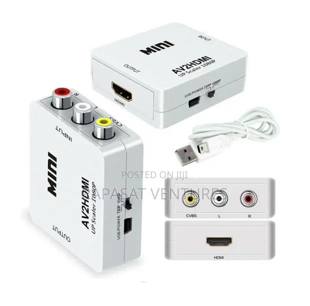 AV Female 3RCA Input to HDMI Female Output Converter · Photo 1