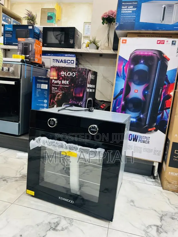 Order Quality Kenwood 90cm Inbuilt Tempered Glass Oven(Black) · Photo 1