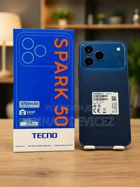New Tecno Spark 50 128 GB Gray · Photo 1