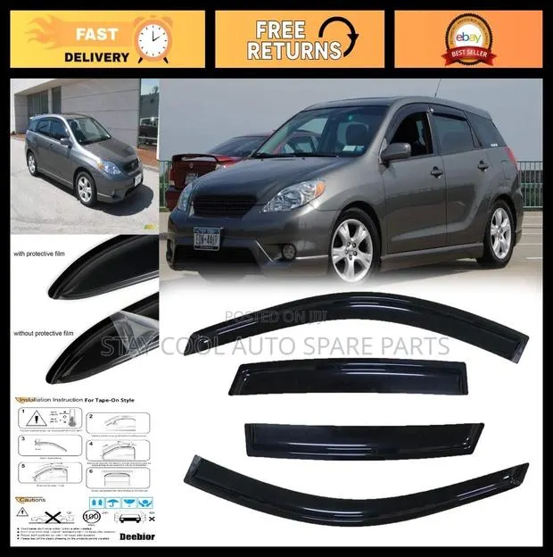 Toyota Matrix Door Sunshade · Photo 1