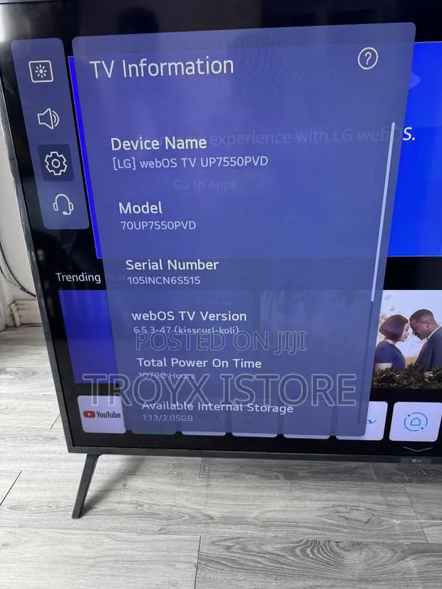 70 Inch LG TV · Photo 1