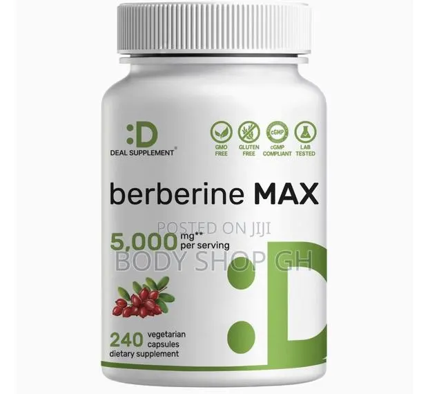 Deal Supplement Berberine Max Supplement With Turmeric, 5000 Mg · Photo 1