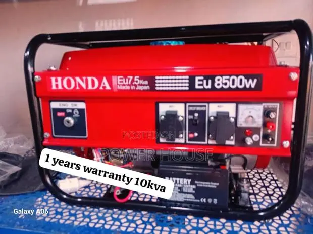 Titan Flow Honda Petrol Generator 7.5kva 8500watts · Photo 1