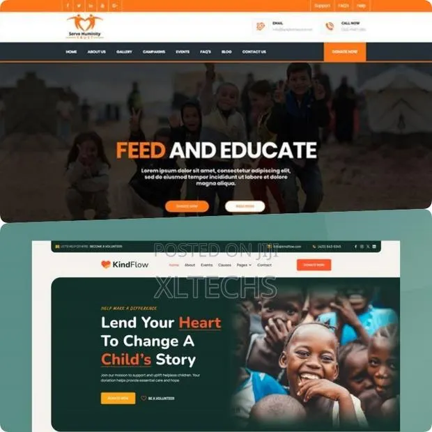NGO Foundation Website Design Services in Ghana · Photo 1
