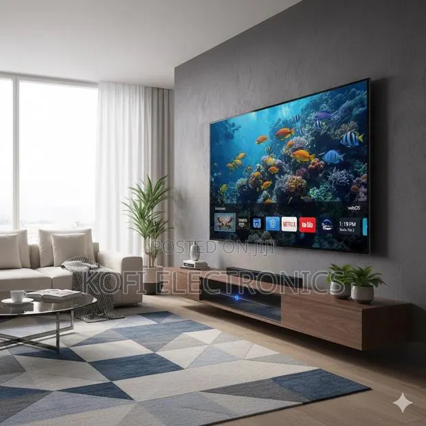 Lg 77” Oled Smart Tv Self-Lit Premium Display Technology · Photo 1