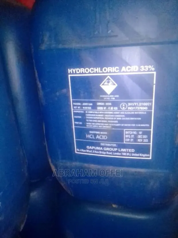 All Chemicals and Hydrochloric Acid Pure and Concentrated · Photo 1