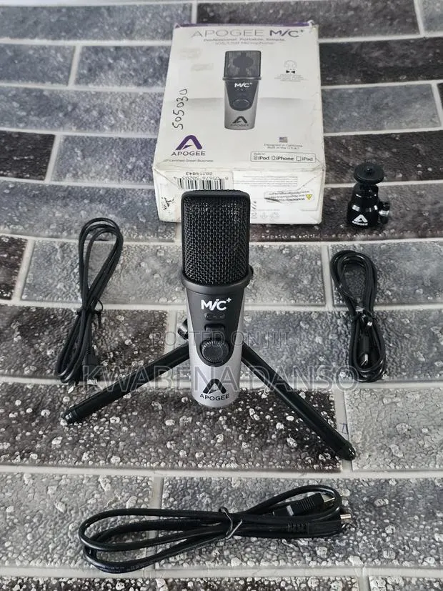 Apogee Mic+ Professional Portable Simple Ios/Usb Microphone · Photo 1