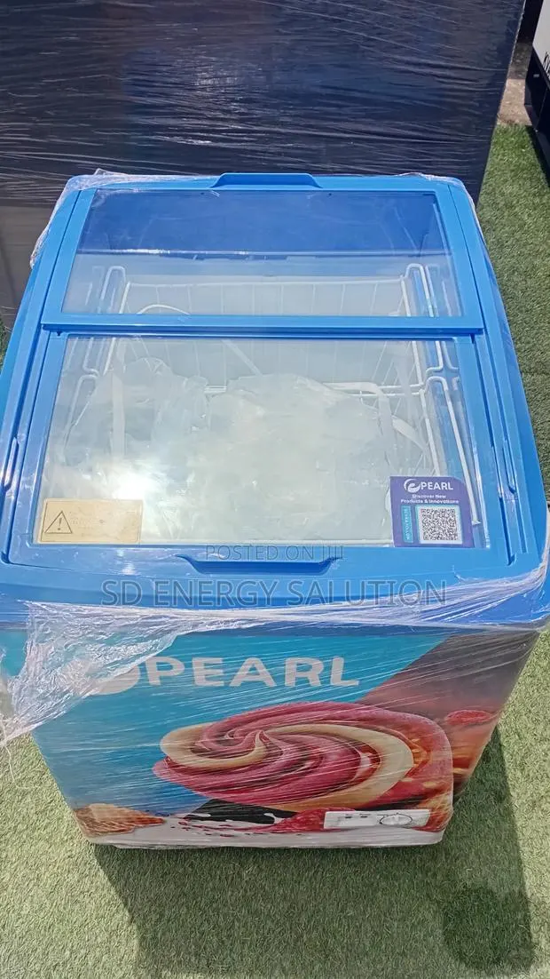 Pearl Sliding Glass Ice Cream Display Freezer · Photo 1
