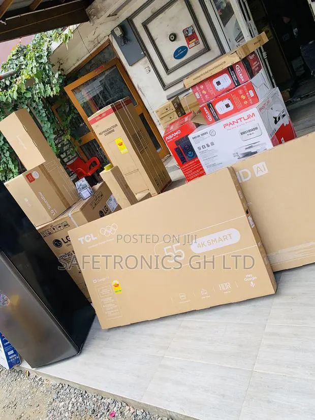Ultra Modern TCL 55 Inch Smart Tv , Uhd Led - 55p65 · Photo 1