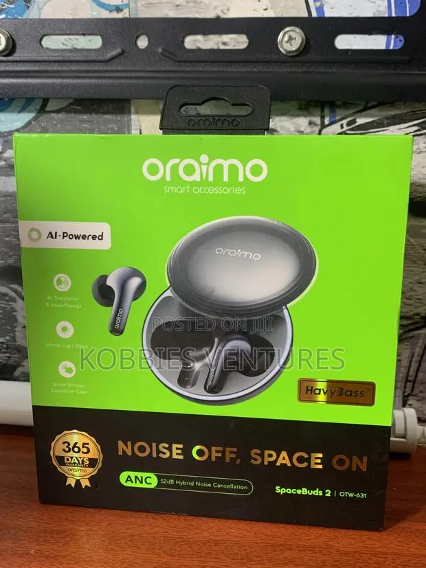 Oraimo SpaceBuds 2 AI Smart 45hrs Playtime True Wireless Earbuds · Photo 1