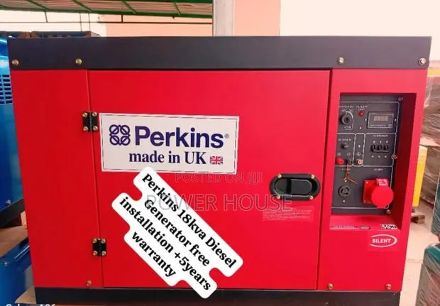 Power Pulse Perkins Diesel Generator 18kva Silent Perkins Generator · Photo 1