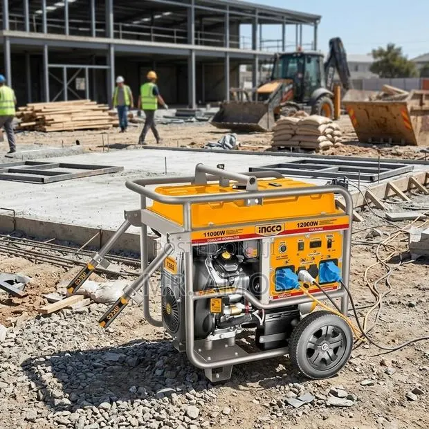 12KW Portable Gasoline Generator With 4ST v-Twin Engine - GE150006ES · Photo 1