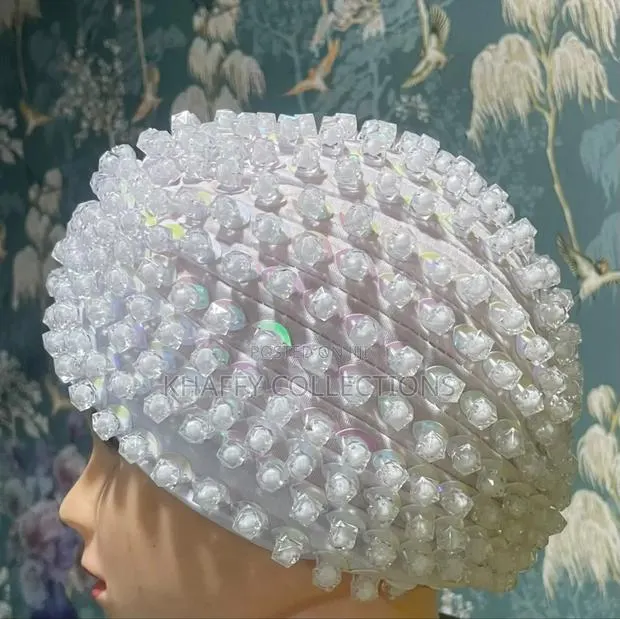 Beaded Turban Cap/ Auto Gele · Photo 1