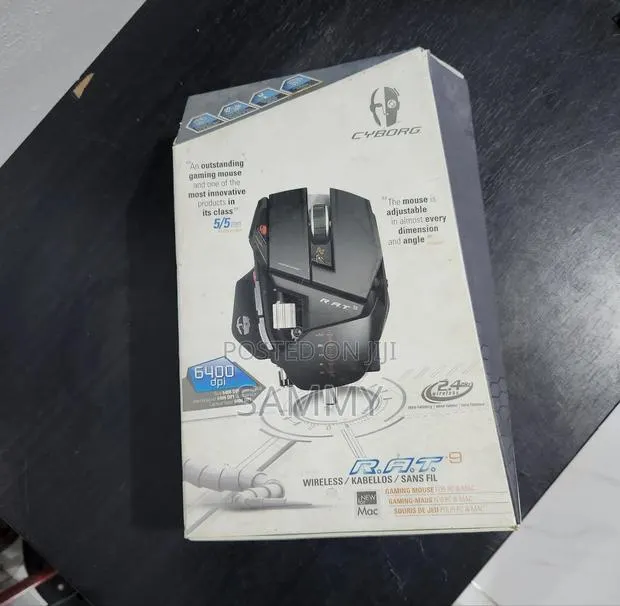 Original Madcatz Cyborg R.A.T 9 Gaming Mouse · Photo 1