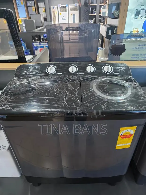 Nasco 15kg Twin Tub Semi Automatic Washing Machine · Photo 1