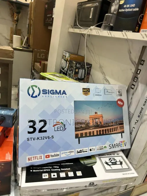 Quality Unveiling 32 Inch Smart Full Hd Sigma (Sig-K32v6-S) Clear Tv · Photo 1