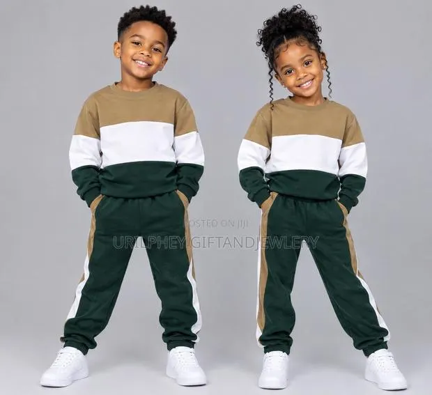 Colorblock Tracksuit for 5 Year Old · Photo 1