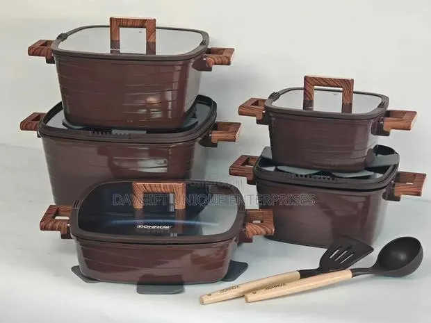 13pcs Original Heavy Nonstick Cookware Set · Photo 1