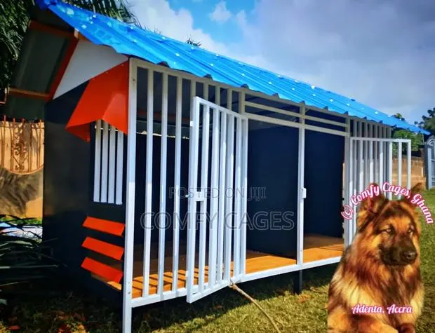 Heavy-Duty Large Double Galvanized Steel Comfy Dog Cage · Photo 1