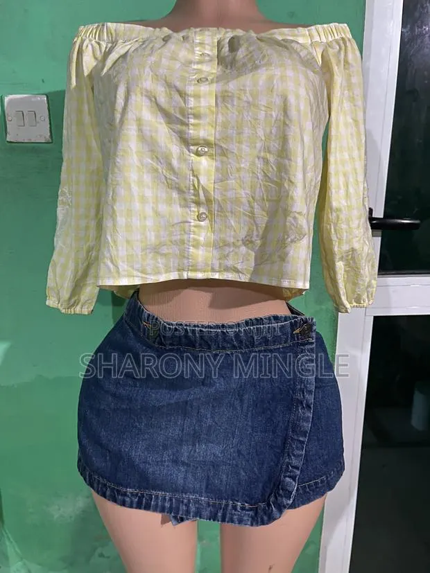Affordable Ladies Thrift Dress, Jeans Skirt and Jeans Shorts · Photo 1