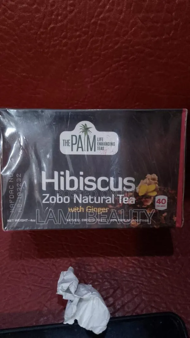 HIBISCUS Zobo Natural Tea With Ginger