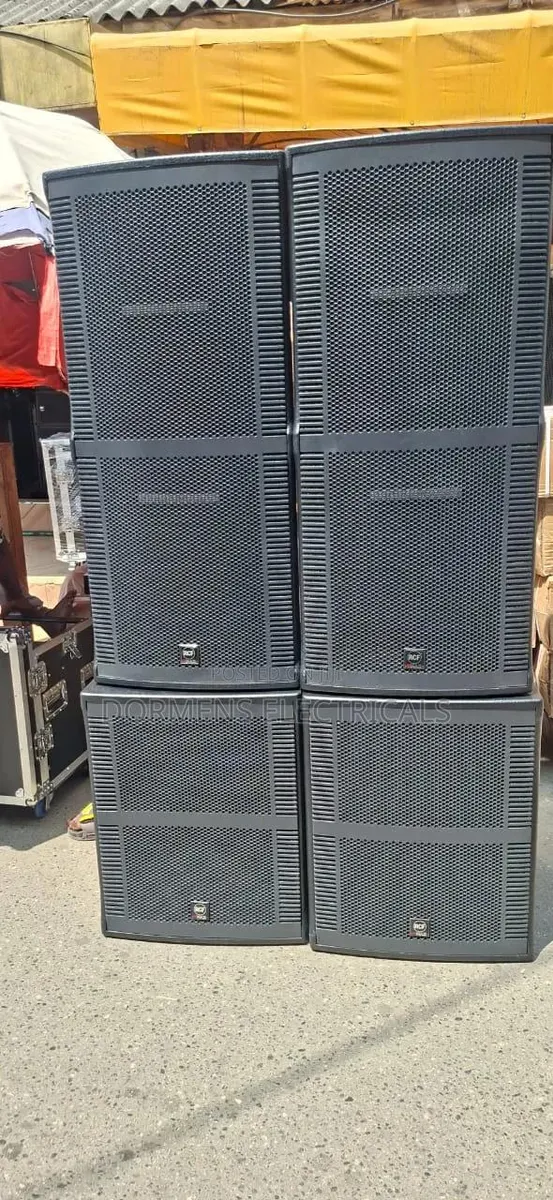 15 Inches RCF Full Range Paired With 18 Inches RCF Subwoofers · Photo 1