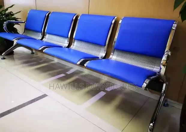 Reception Metal 4-1 Waiting Chair · Photo 1