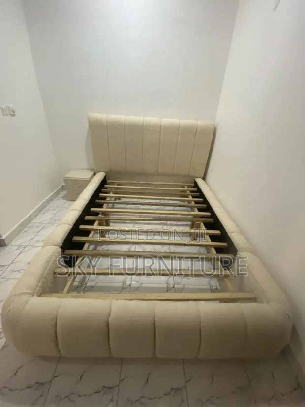 Humble Haven Double Bed Fram With Side Drawer · Photo 1