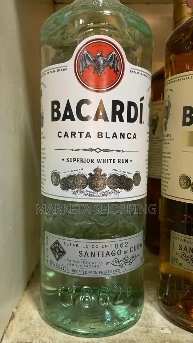 Bacardi Carta Blanca 1l · Photo 1