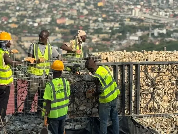 Retaining Wall (Gabion) · Photo 1