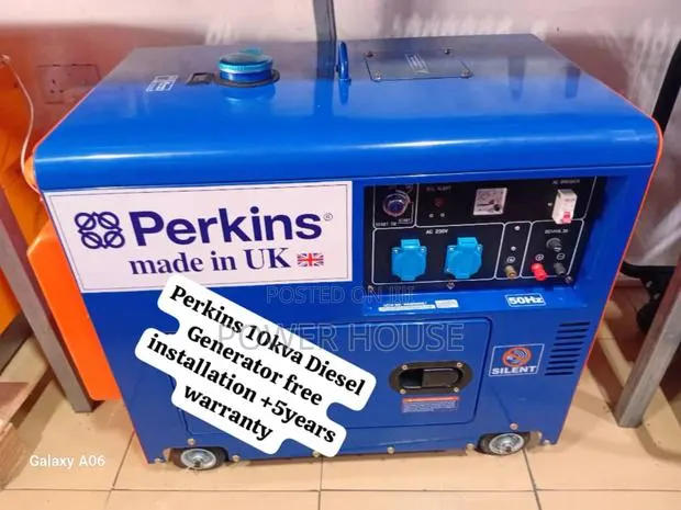The Idea Well Perkins Generator Diesel 10kva Silent · Photo 1