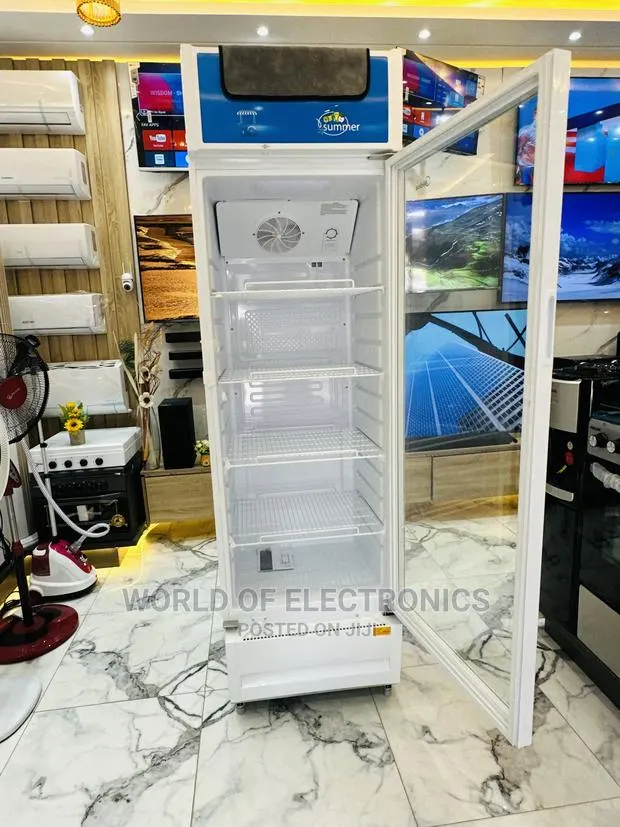 Temperature Control Midea 400L Single Door Display Grit · Photo 1