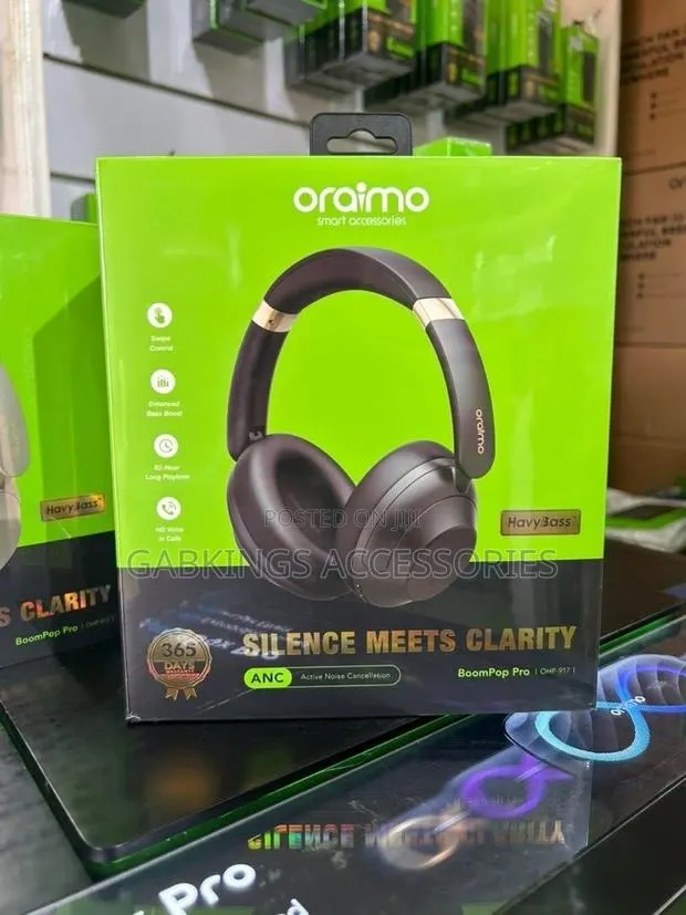 Oraimo BoomPo Pro ANC Headphone · Photo 1