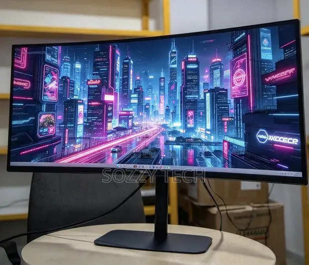 Dell UltraSharp U3417W Curved Ultra Wide 34" IPS LED LCD 3440 X 1440 · Photo 1