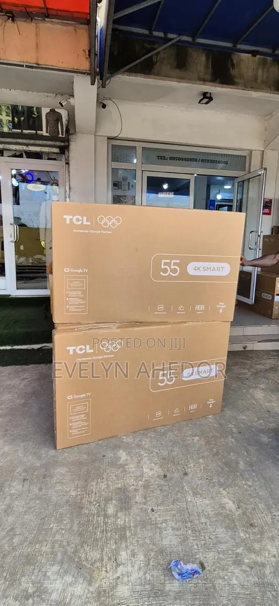Neat TCL 55 Inches Smart Tv HDR New Model for Sale · Photo 1