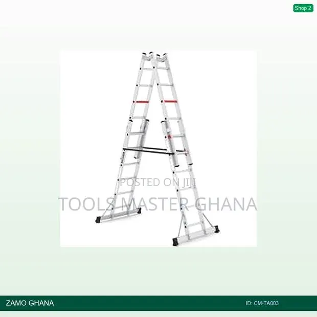 Cm 2x10 4 Sides Extender Double Ladder Alu - Cm-Ta003 · Photo 1