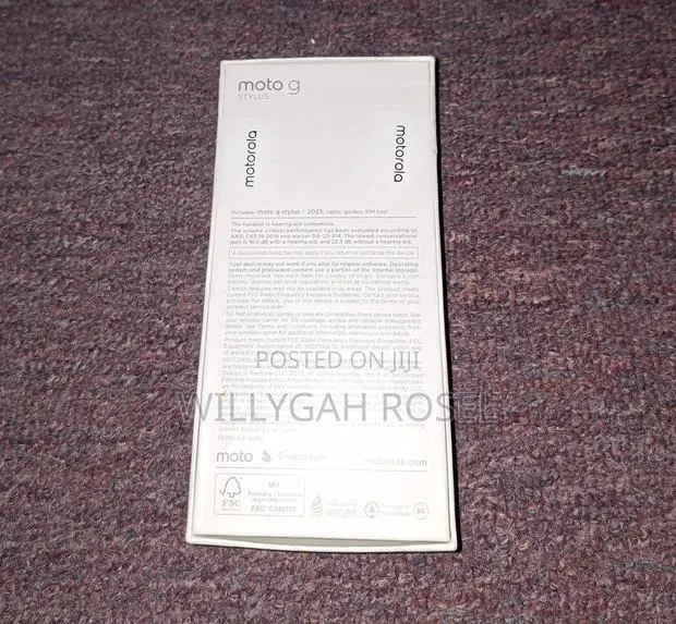 New Motorola Moto G Stylus 5G (2025) 128 GB White · Photo 1