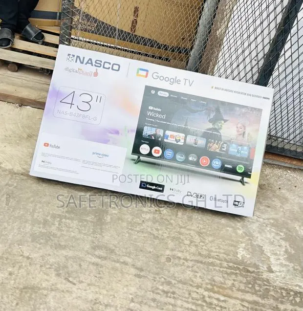 Unique Nasco 43′′ Full HD Smart LED TV NAS-J43FBFL-And · Photo 1