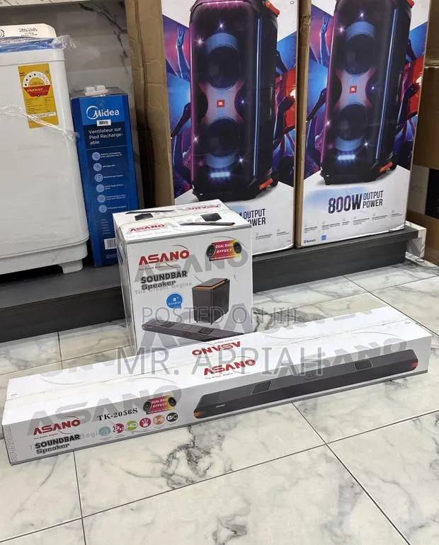 Purchase Affordable Asano Tk 2056 Wireless Bluetooth Sound Bar(Black). · Photo 1