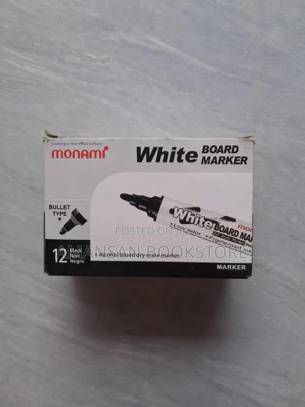 Monami Whiteboard Marker (Black) · Photo 1