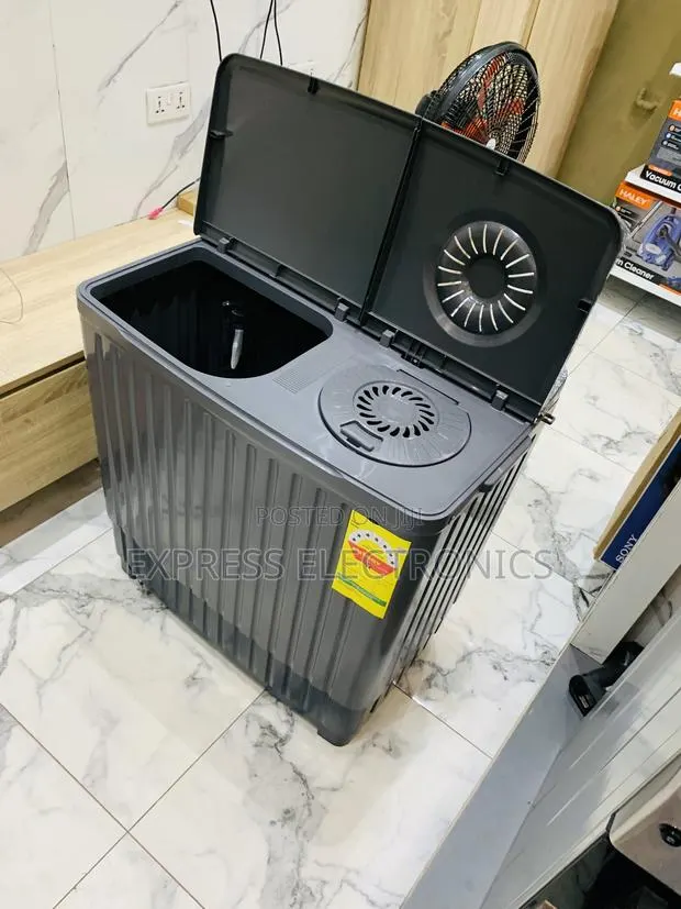 Lovely New Nasco 11KG TwinTub Wm Semi-Auto Topload Laundry Appliance · Photo 1
