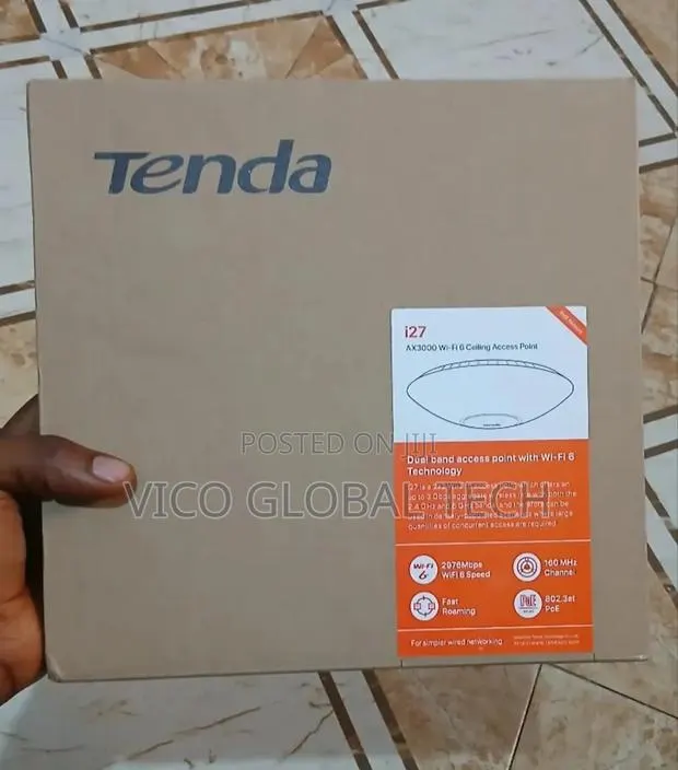 Tenda I27 Ax3000 Wi-fi 6 Ceiling Access Point · Photo 1