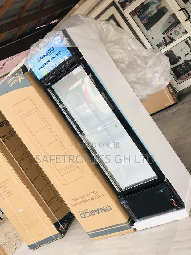Grab Singledoor Adjustable Nasco Display Nasfl360 Fridge · Photo 1